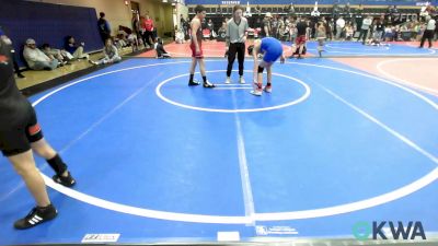 100-105 lbs Semifinal - Carson Cusick, Dark Cloud Wrestling Club vs Jakob Frazier, Claremore Wrestling Club