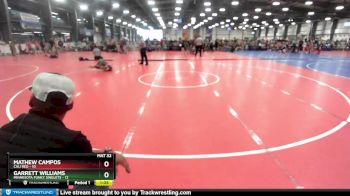 64 lbs Rd# 1 9:00am Friday - Mathew Campos, Cali Red vs Garrett Williams, Minnesota Funky Singlets