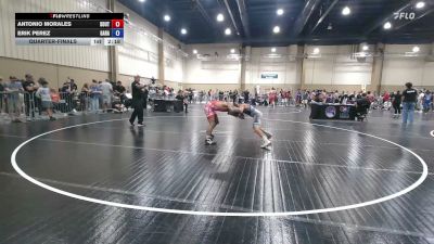 126 lbs Quarterfinal - Antonio Morales, Southwest Eagles vs Erik Perez, Garage Boyz