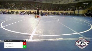 100 lbs Round Of 16 - Colten Partee, Elgin Wrestling vs Emerson Luxton, Bartlesville Wrestling Club