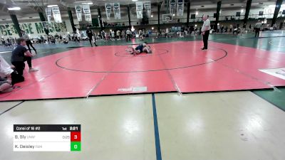 149 lbs Consi Of 16 #2 - Bentley Sly, Unaffiliated - HS vs Kyle Deisley, Franklin & Marshall