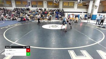 170 lbs Round Of 16 - Jason Toth, East Haven vs Connor Bly, Suffield/Windsor Locks