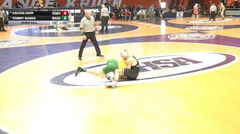 2A 138 lbs Semifinal - Tommy Banas, New Lenox (Providence Catholic) vs Colton Huff, Chicago (St. Ignatius)