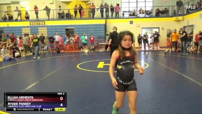 62 lbs Round 2 - River Stephens, Abilene Kids Wrestling Club vs Arabella Jones, Bobcat Wrestling Club