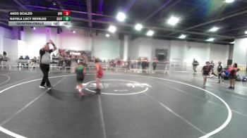 78 lbs Quarterfinal - Anzo Scalzo, Viper Wrestling vs Nayela Lucy Reveles, Scotsmen WC