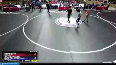 113 lbs Cons. Round 1 - Dilyan Soto, California vs Isaac Castaneda, Martin Luther King High School Wrestling