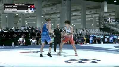 85 kg Semis - Rosco Lewis, Shelton Wrestling Academy vs Seregy Lyamin, Sacramento Wrestling Bears