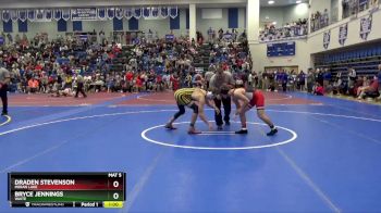 138 lbs Cons. Round 4 - Draden Stevenson, INDIAN LAKE vs Bryce Jennings, WAITE