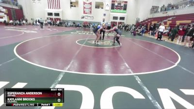 145 lbs Cons. Round 3 - Kaylanni Brooks, Caldwell vs Esperanza Anderson, Owyhee