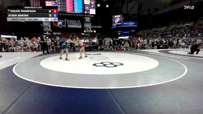 144 lbs Cons. Sub-rd Of 32 - Kolvin Thompson, UT vs Ayden Jenkins, TN