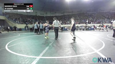 120 lbs Round Of 16 - Tuck Weisinger, Wyandotte Youth Wrestling vs Clayton Hooper, Husky WC