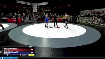 195 lbs Round 1 (16 Team) - Nicholas Perez, SJWA vs Dailyn Wallace, REWA