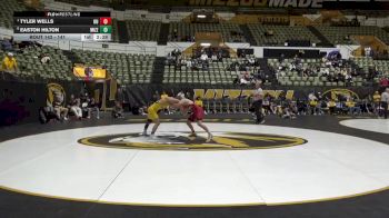 141 lbs 3rd Place Match - Easton Hilton, Missouri vs Tyler Wells, Oklahoma