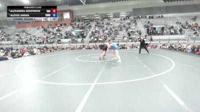 59 Finals kg Champ. Round 2 - Alexandra Szkotnicki, Bearcat Wrestling Club vs Alexis Janiak, Titan Mercury Wrestling Club (TMWC)