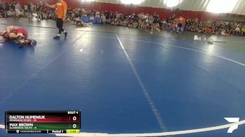 132 lbs Round 2 (4 Team) - Dalton Humeniuk, Moorhead SPUDS vs Max Brown, Glenbrook South