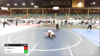 98 lbs Consolation - Jesus Gallegos, NM Gold vs Lucas Alfero, New Mexico Royalty