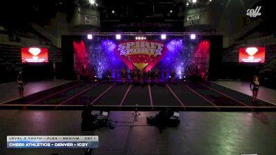 Cheer Athletics - Denver - IC3Y [2026 L3 Youth - Flex - Medium Day 1] 2026 Spirit Sports Colorado Springs Nationals