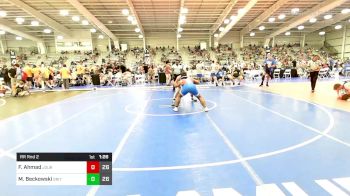 182 lbs Rr Rnd 2 - Farzad Ahmad, Journeyman Wrestling Club vs Mason Beckowski, Grit Alliance