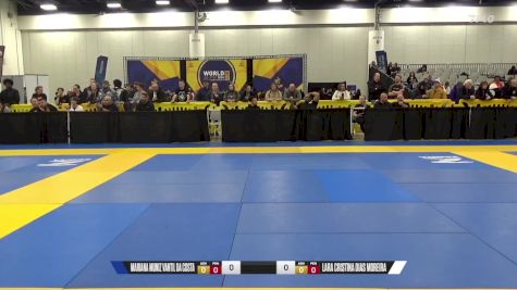 Lara Cristina Dias Moreira vs Mariana Muniz Vantil Da Costa 2024 World IBJJF Jiu-Jitsu No-Gi Championship