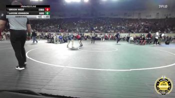 G5A-190 lbs Semifinal - Brook West, Comanche-Girls vs Laycee Johnson, Harrah-Girls