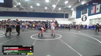 120 lbs Champ. Round 1 - Aleksandr Meier, Church Boyz vs Tyler VanBebber, MTC