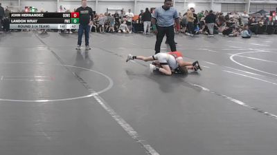 56 lbs Round 3 (4 Team) - John Hernandez, Capital City WC vs Landon Wray, Perrysburg WC