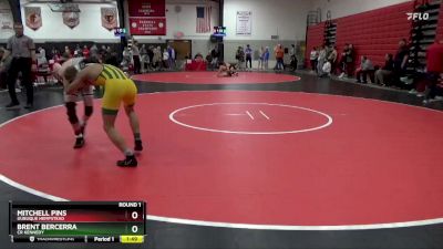 126 lbs Round 1 - Mitchell Pins, Dubuque Hempstead vs Brent Bercerra, CR Kennedy