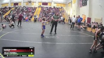 62 lbs Cons. Round 3 - Ransom Dukes, Team Tiger vs Micah Mandell, Eastside Youth Wrestling