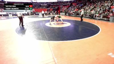 1A 150 lbs Cons. Round 3 - Keyton King, Salem vs Henry Hildreth, Stillman Valley