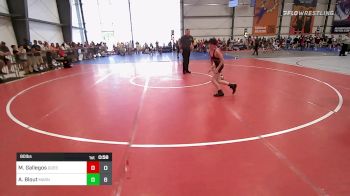 80 lbs Rr Rnd 2 - Mateo Gallegos, Quest School Of Wrestling vs Ayden Blout, Mat Assassins