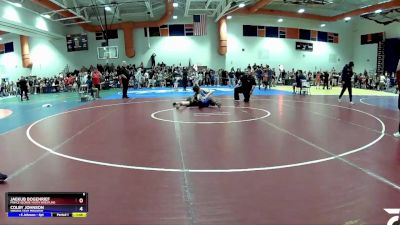 136 lbs Round 1 - Colby Johnson, Virginia Team Predator vs Jaekub Bogenrief, Prince George Youth Wrestling