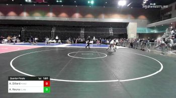 132 lbs Quarterfinal - Alicen Dillard, Pomona vs Aubrey Reyna, Columbia