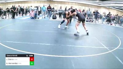 165 lbs Consi Of 64 #2 - Jackson Sierra, Team Thunder WC vs Alfonso Hernandez, Threshold WC