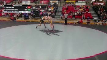 174 lbs Champ. Round 1 - Tate Miller, Quincy vs Griffin Mitchell, Fort Hays State