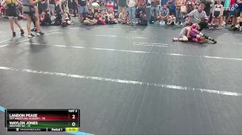 64 lbs Champ. Round 1 - Landon Pease, Tift Wrestling Academy vs Waylon Jones, Westside WC