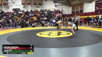 120 lbs Cons. Semi - Louie Gill, Reynolds vs Nathan Desmond, Wyoming Seminary (PA)