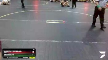 64 lbs Round 3 (6 Team) - Jayce Walker, Belding Black vs Vivian Lorek, RWA