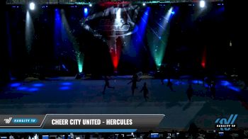 Cheer City United - HERCULES [2021 L1.1 Mini - PREP - Small Day 2] 2021 The U.S. Finals: Pensacola