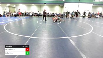 190 lbs Consi Of 32 #2 - Mason Savidan, CA vs Cael Dunn, NC