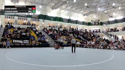 157 lbs 4th Wrestleback (16 Team) - Caden Shope, Central (Carroll) vs Charles Sams, Ware County