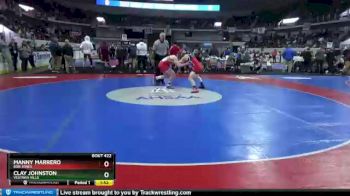 7 lbs Semifinal - Clay Johnston, Vestavia Hills vs Manny Marrero, Bob Jones