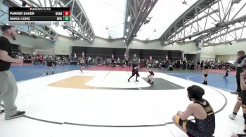 50 lbs Rr Rnd 3 - Parker Sauer, Wrecking Crew Wrestling Academy vs Makai Long, Revival Blue K-3