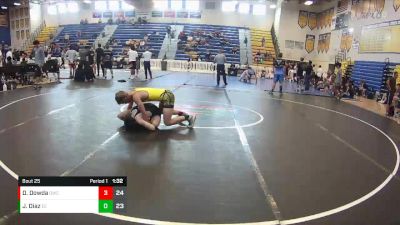 132 lbs Round 7 (8 Team) - Jonathan Diaz, Eagle Empire vs Douglas Dowda, Oviedo WC