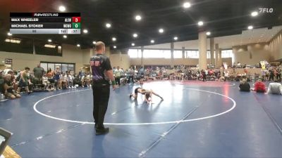 90 lbs Round 3 (6 Team) - Max Wheeler, Alabama Elite Red vs Michael Stoker, Williamson County WC