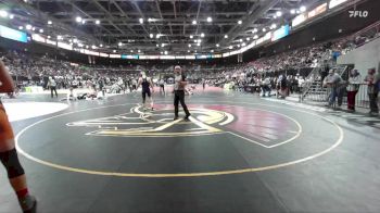 138 lbs Champ. Round 2 - Blake Nevils, Meridian vs Kaidan Roberts, Ridgevue