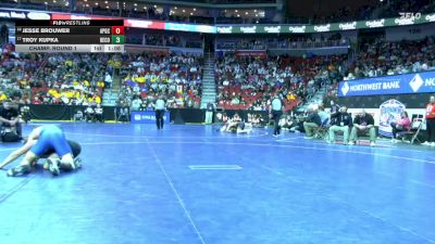 2A-215 lbs Champ. Round 1 - Troy Kupka, Benton Community vs Jesse Brouwer, AP-GC