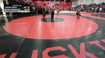 165 lbs Champ. Round 2 - Santino Tenuta, Lombard (MONTINI) vs Michael Centracchio, Niles (NOTRE DAME)