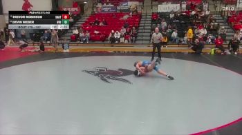 157 lbs Cons. Round 3 - Devin Weber, Grand View vs Trevor Robinson, Unattached