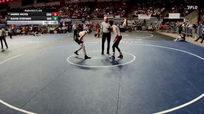 D 2 138 lbs Champ. Round 2 - Gavin Stevens, Sam Houston vs James Hicks, St. Michael The Archangel