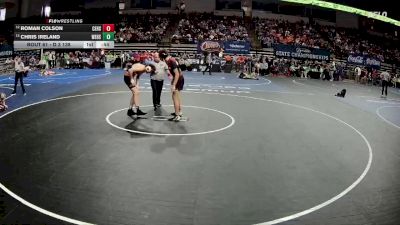 D 3 138 lbs Cons. Round 1 - Roman Colson, Christ Episcopal vs Chris Ireland, Westlake HS